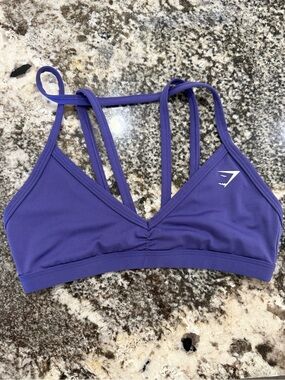 Gymshark Violet Double-Strap Sports Bralette